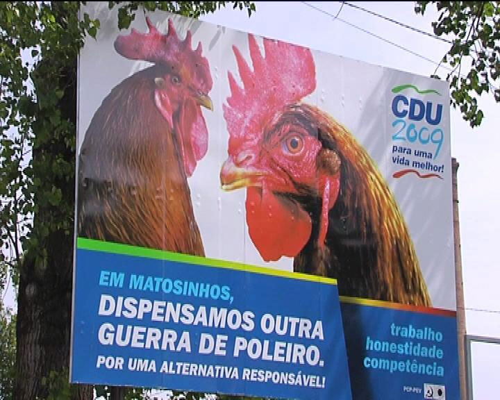 Cartel contra la abstenci&oacute;n en la campa&ntilde;a portuguesa.