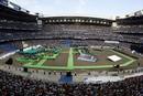 El portugu&eacute;s Cristiano Ronaldo fue presentado a lo grande en el Bernab&eacute;u, donde espera dar la D&eacute;cima al Real Madrid.