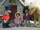 Imagen del  v&iacute;deo de Pat el cartero en ingl&eacute;s titulado POSTMAN PAT'S CHRISTMAS EVE