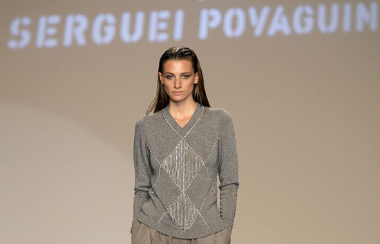 Desfile de Serguei Povaguin en Cibeles