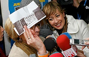 Ver v&iacute;deo  'Premiados con el Gordo en Madrid'
