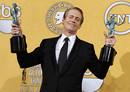 Un premio en cada mano. As&iacute; se ha dejado ver el actor Steve Buscemi, galardonado como mejor actor de drama y mejor interpretaci&oacute;n en la serie Boardwalk Empire