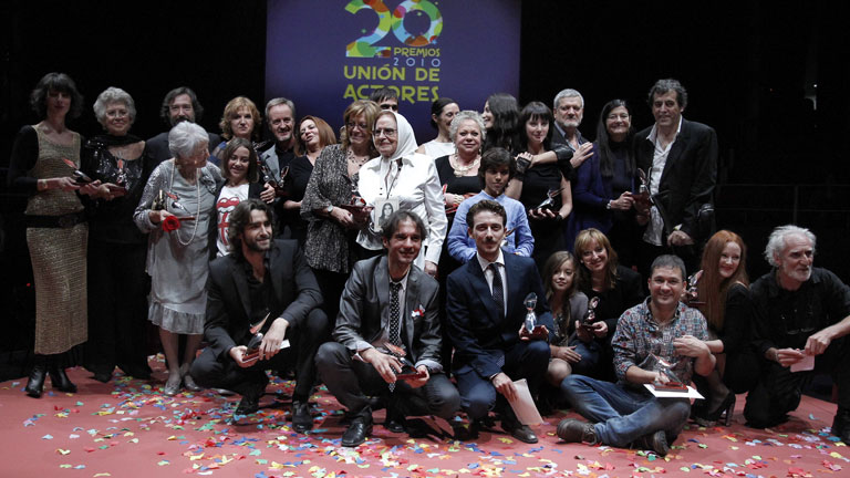 Anoche en Madrid se celebraron los premios de la Uni&oacute;n de Actores