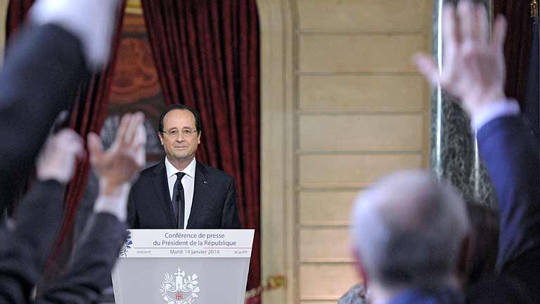 Hollande anuncia un recorte del gasto público de 50.000 milllones de euros 