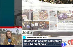 Ver v&iacute;deo  'La prensa lusa se hace eco del arsenal incautado a ETA'