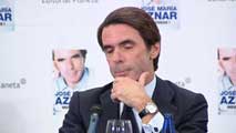Ir al Video&nbsp;La presentaci&oacute;n del libro de Aznar junta a Rajoy y Rato