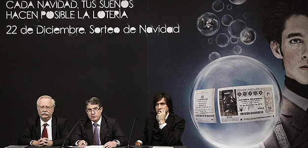 Imagen de la presentaci&oacute;n del sorteo de Navidad de la Loter&iacute;a Nacional.