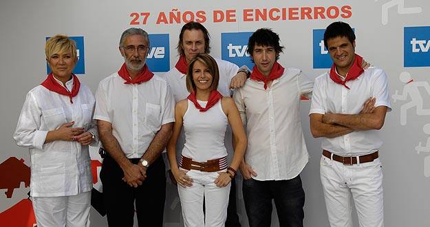Presentación de los Sanfermines 2008 en TVE Presentación de los Sanfermines 2008 en TVE