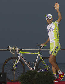 El ciclista Vincenzo Nibali, del Liquigas.
