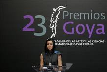 La presidenta de la Academia de Cine, Angeles Gonz&aacute;lez Sinde