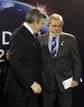 El presidente brasile&ntilde;o Lula Da Silva llega al centro ExCel