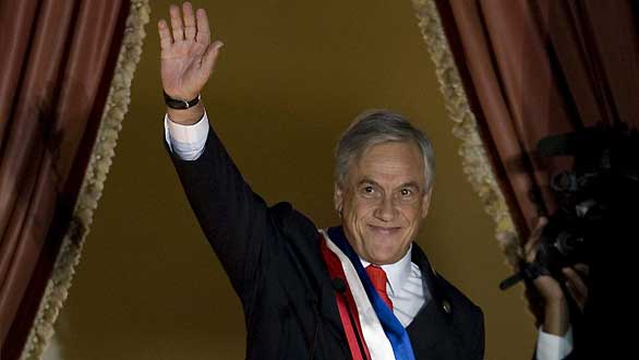 El presidente chileno, Sebasti&aacute;n Pi&ntilde;era