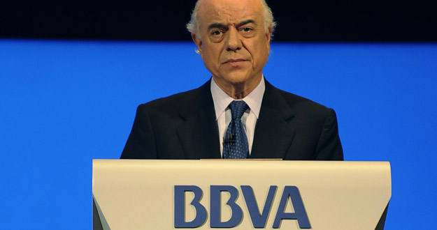El presidente del BBVA Francisco González El presidente del BBVA Francisco González