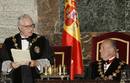 El presidente del Consejo General del Poder Judicial y del Tribunal Supremo Carlos D&iacute;var inaugura el nuevo a&ntilde;o judicial