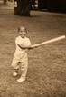 El Presidente de los Estados Unidos, Barack Obama, jugando al beisbol durante su ni&ntilde;ez.