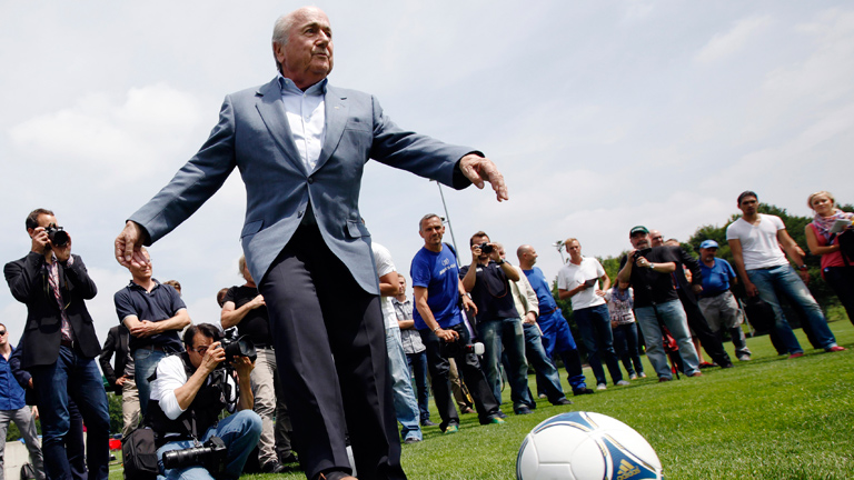 El presidente de la FIFA Joseph Blatter.