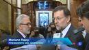 Ir al Video&nbsp;El presidente de Gobierno responde a los periodistas en los pasillos