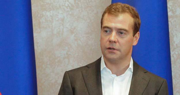 El presidente de Rusia, Dimitri Medv&eacute;dev