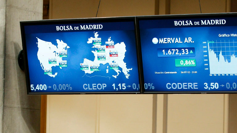 La rentabilidad de la deuda espa&ntilde;ola baja hasta el 6,74% por la posible compra de deuda del BCE