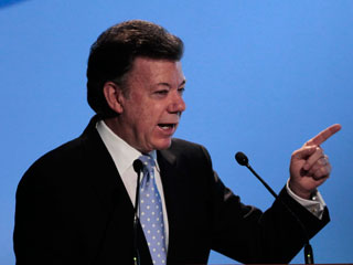Primer a�o de Gobierno para Juan Manuel Santos