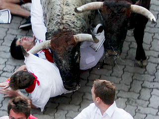 Ver v&iacute;deo  'Primer encierro de San Ferm&iacute;n 2010'