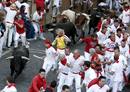 Las aglomeraciones no han sido muchas, debido a que este a&ntilde;o los Sanfermines han comenzado en lunes.