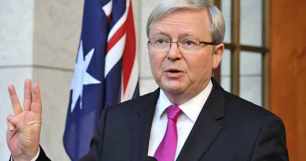 El primer ministro australiano, Kevin Rudd, ha convocado elecciones generales