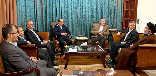 Reuni&oacute;n de l&iacute;deres libaneses el pasado 6 de noviembre en L&iacute;bano.