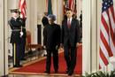 EL PRIMER MINISTRO DE LA INDIA, MANMOHAN SINGH, SE RE&Uacute;NE CON BARACK OBAMA