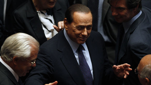 El primer ministro italiano, Silvio Berlusconi