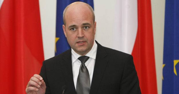 El primer ministro sueco, Fredrik Reinfeldt