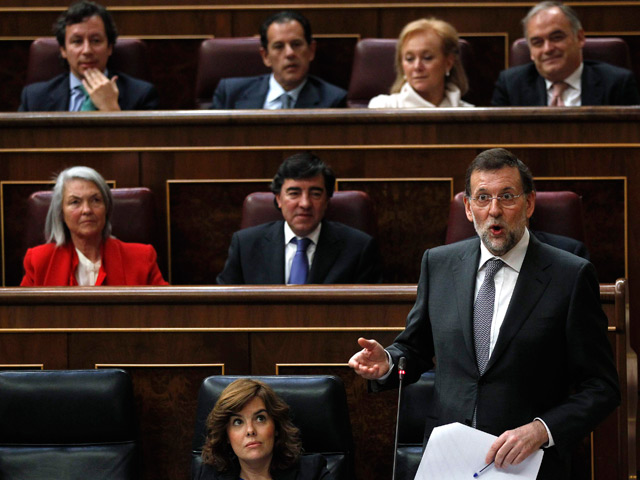 Primera comparecencia de Mariano Rajoy en el Congreso