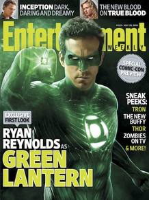 La primera im&aacute;gen de Ryan Reynolds como 'Green Lantern' (Linterna verde)