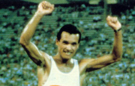 Jordi Llopart, la primera medalla del atletimso espa&ntilde;ol