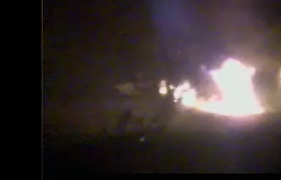 Primeras im&aacute;genes tras la explosi&oacute;n en Burgos