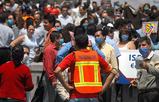 Primeras im�genes del terremoto de magnitud 6 en Ciudad de M�xico