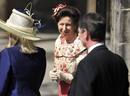 Britains Princess Anne arrives for the wedding of her daughter Zara Phillips and Mike Tindall at Canongate Kirk in Edinburgh