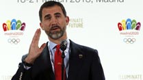 Ir al Video&nbsp;El pr&iacute;ncipe de Asturias destaca la unidad nacional respecto a Madrid 2020
