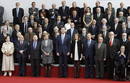 LOS PR&Iacute;NCIPES DE ASTURIAS PRESIDEN EL HOMENAJE 