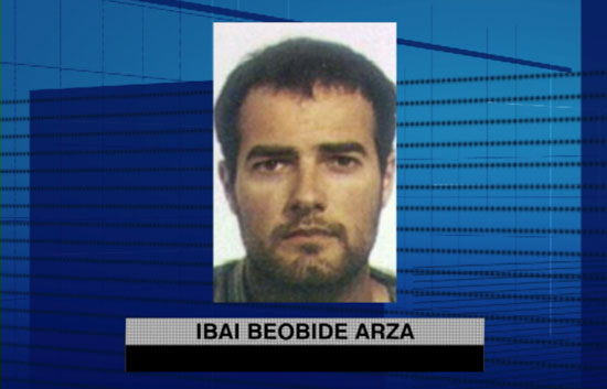  El juez ha enviado a prisi&oacute;n al presunto etarra Ibai Beobide