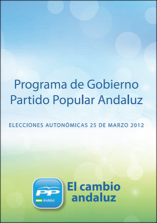 Programa electoral del PP para las elecciones de Andalucía