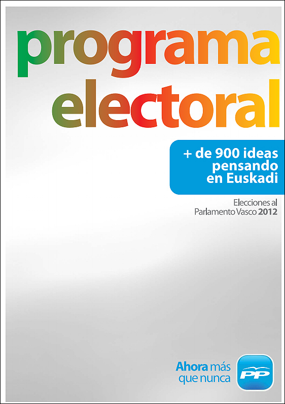 Programa electoral del PP