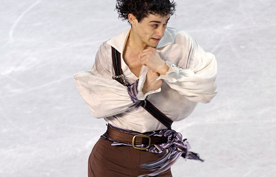 Programa del espa&ntilde;ol Javier Fern&aacute;ndez en la final de patinaje