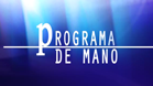 Programa de mano
