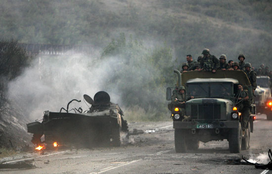Prosigue el avance ruso en Georgia