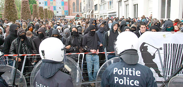 Protestas contra Bolonia en Lovaina