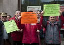 PROTESTA CONTRA LOS RECORTES DEL GOBIERNO