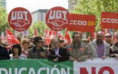 PROTESTA CONTRA LOS RECORTES DEL GOBIERNO