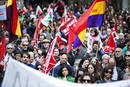 PROTESTA CONTRA LOS RECORTES DEL GOBIERNO
