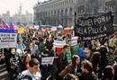 Protesta contra los recortes en educaci&oacute;n